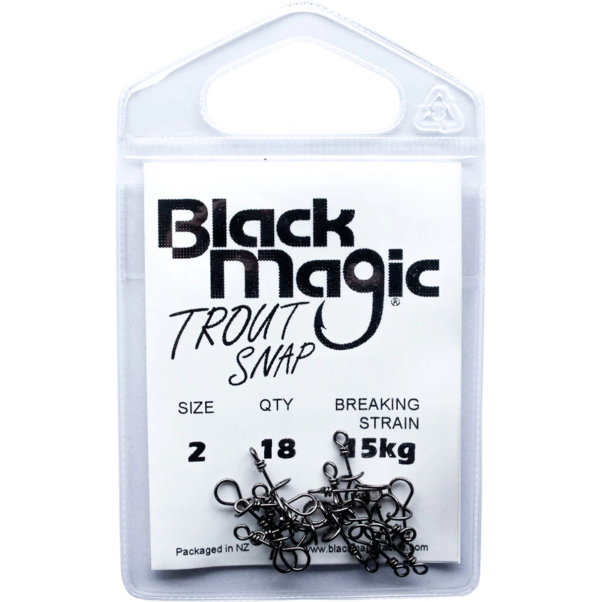 Black Magic - Spiral Trout Snaps