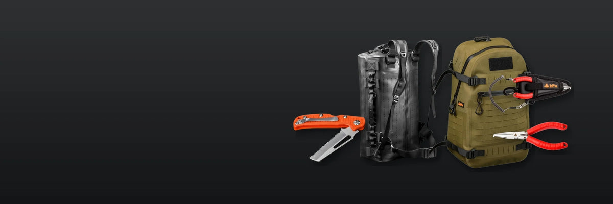 hPa waterproof bags and tools