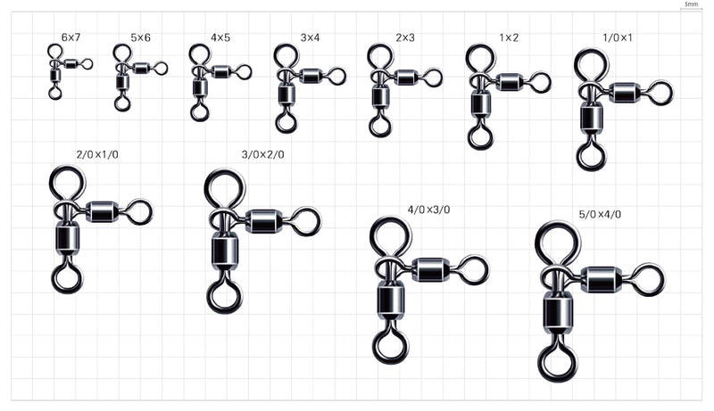 Sasame - Power Stainless 3-Way Swivel