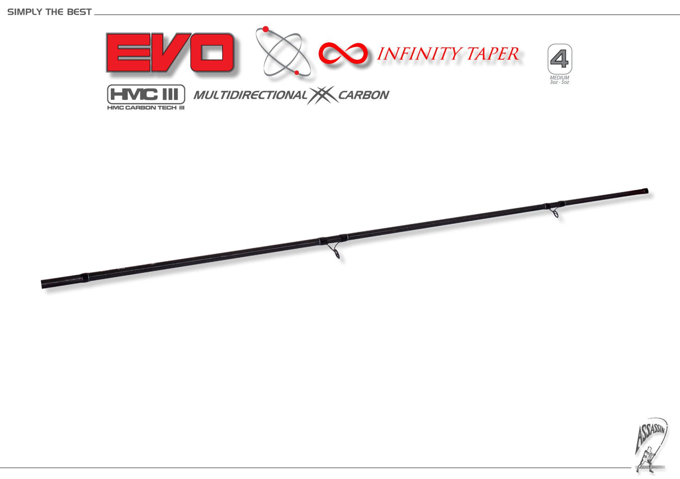 Assassin - EVO Zero 14'6' Medium #4 Surf Rod
