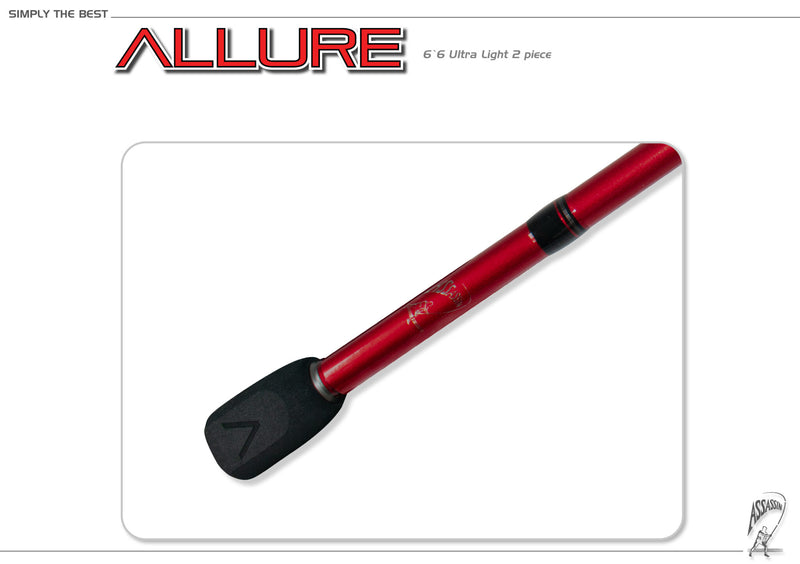 Assassin - Allure Spin 66XLUL 2pc Spinning Rod