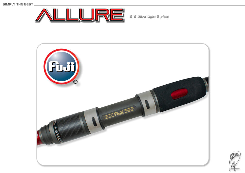 Assassin - Allure Spin 66XLUL 2pc Spinning Rod