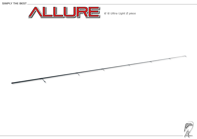 Assassin - Allure Spin 66XLUL 2pc Spinning Rod