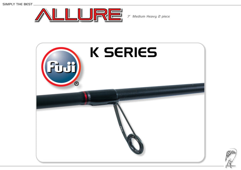 Assassin - Allure Spin 7MH 2pc Spinning Rod