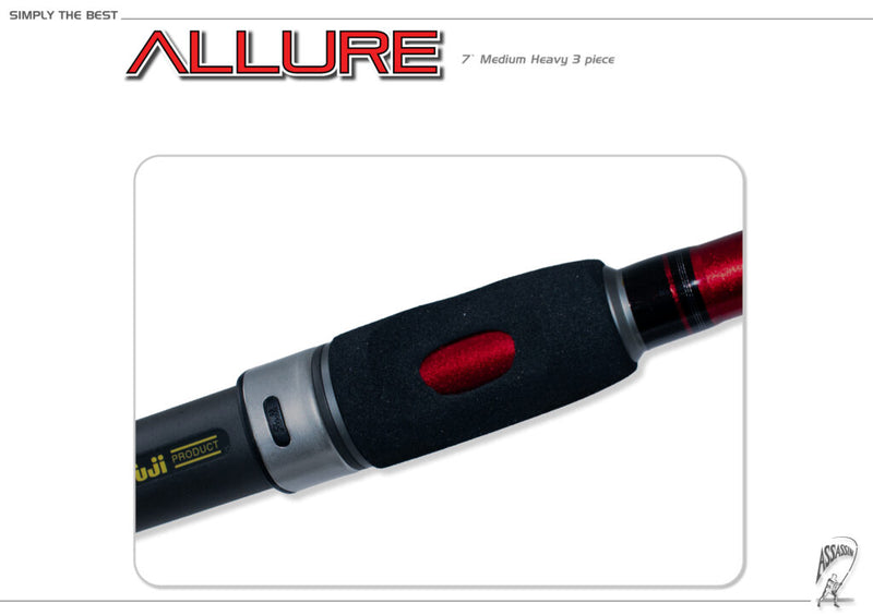 Assassin - Allure Spin 7MH 3pc Spinning Rod