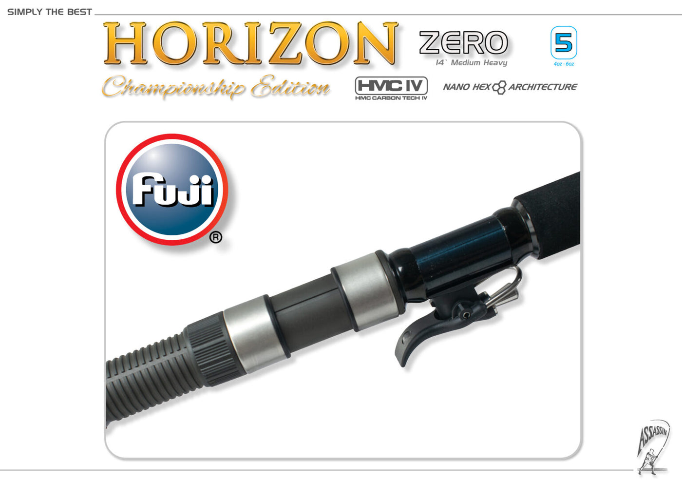 Assassin - Horizon Zero Championship Edition - 14ft Blue (#6) Surf Rod
