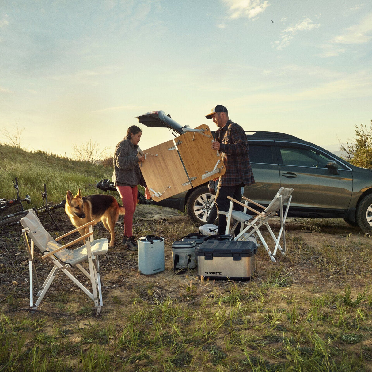 Dometic - GO Bamboo Compact Camp Table