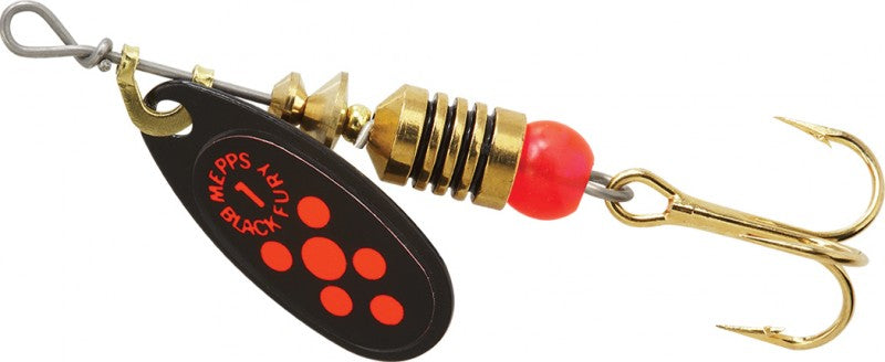Mepps - Black Fury Orange