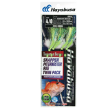 Hayabusa - Snapper Flasher Rig: Circle Holographic & Green Flasher