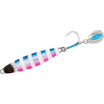 #2 Lumo Blue Pink Zebra