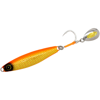 #6 Fish Scale Fluoro Orange