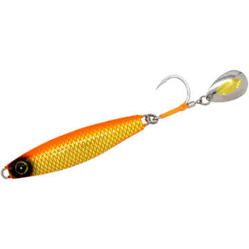 #6 Fish Scale Fluoro Orange