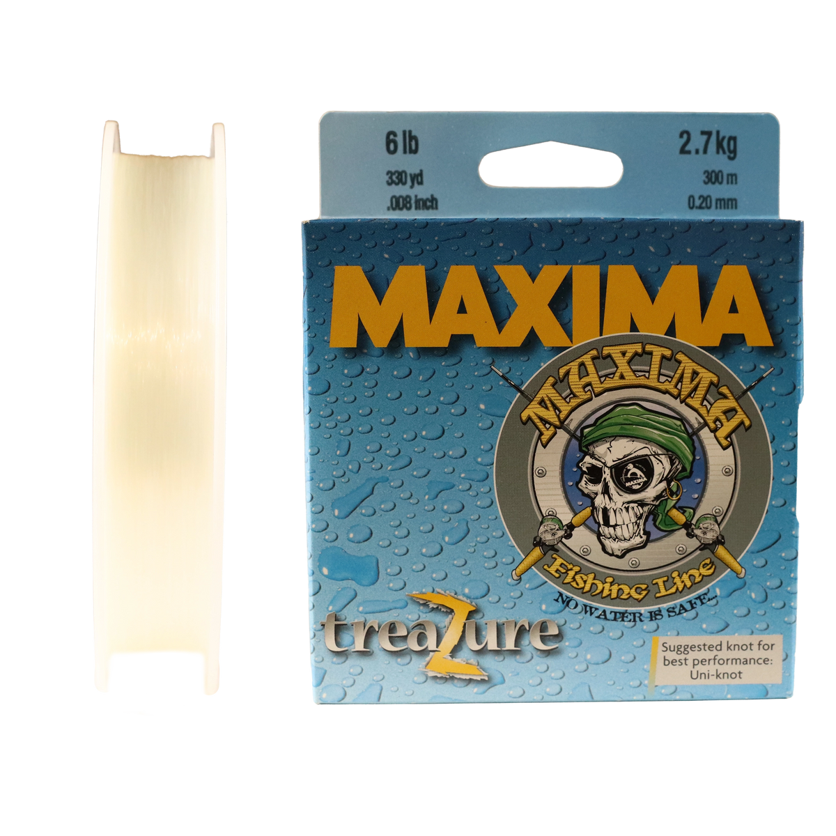 Maxima - Treazure Clear 300m Spools