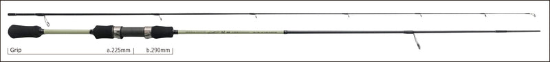 Yamaga Blanks - Lupus Area 62MB Motion Trout Rod