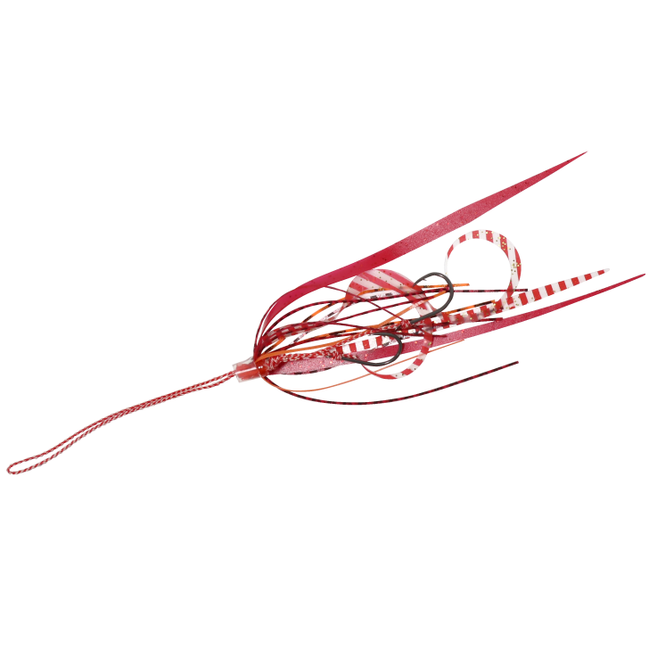 Hayabusa - Free Slide Hook Set - Twin Curly & Straight