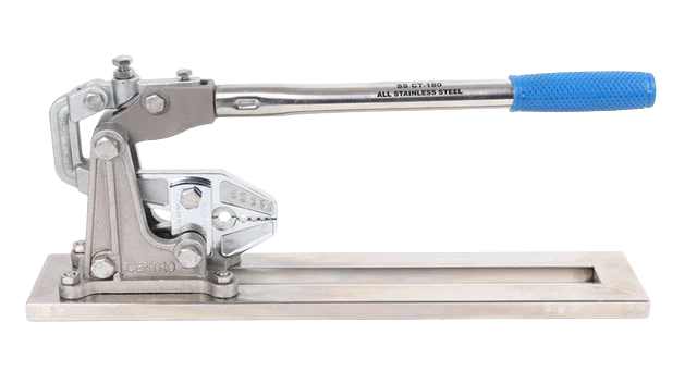 Centro - Small Bench Crimper Stainless Steel