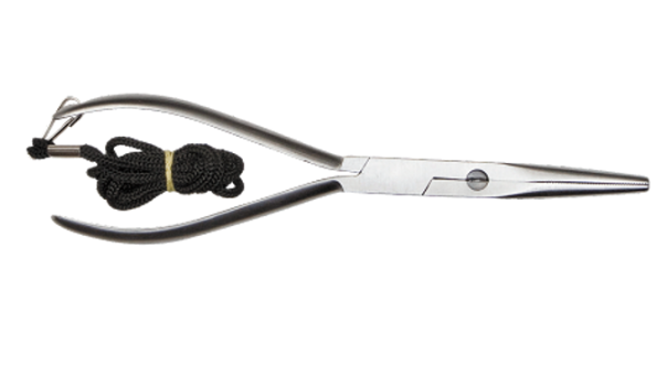 Baker - 8" Stainless Pliers w/ Lanyard