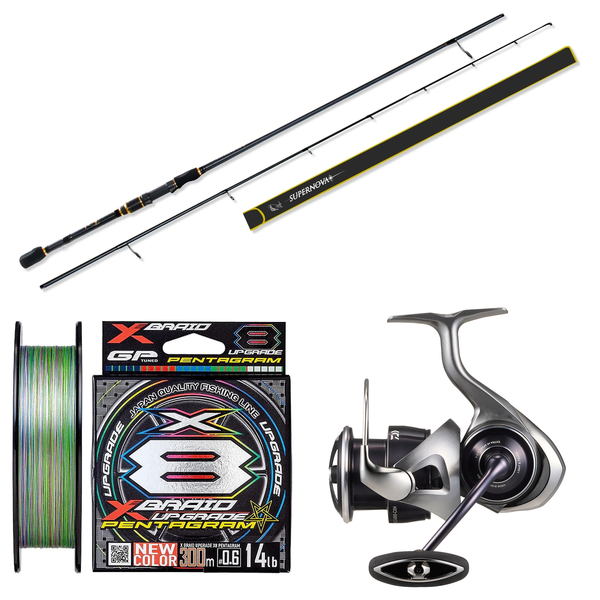 Daiwa - 25 CALDIA LT4000-CXH + Assassin - Supernova 77MH