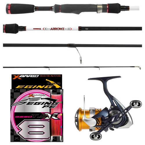 Daiwa - 24 REVROS LT2500S-DH + Atomic - Arrowz Egi Spin 8'3