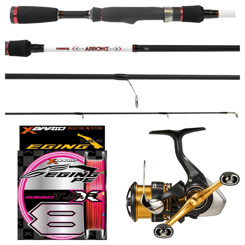 Daiwa - 23 LEGALIS LT2500S-DH + Atomic - Arrowz Egi Spin 8'3