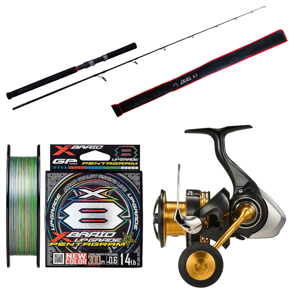 Daiwa - 23 LEGALIS LT5000-CXH + Assassin - Duel XT 8H Spinning Rod Combo