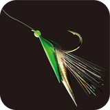 Hayabusa - Double Glow Fish Skin Sabiki EX132