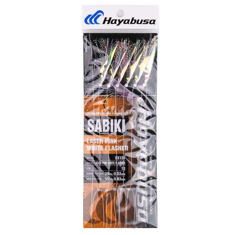 Hayabusa - Laser Pink White Sabiki EX131