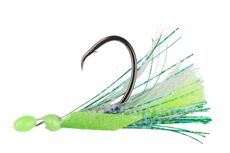 Hayabusa - Snapper Flasher Rig: Circle Holographic & Green Flasher