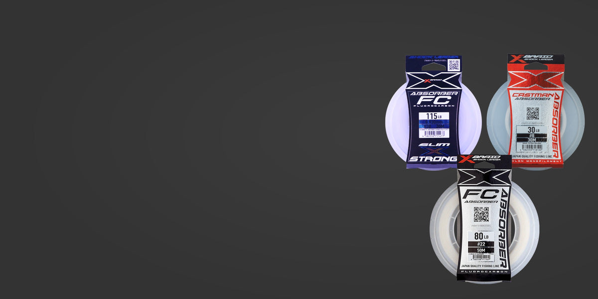 XBraid FC Absorber Slim and Strong, FC Absorber and Castman Absorber leader packs