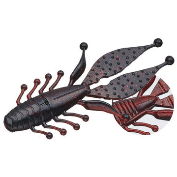 #08 Black / Red Craw