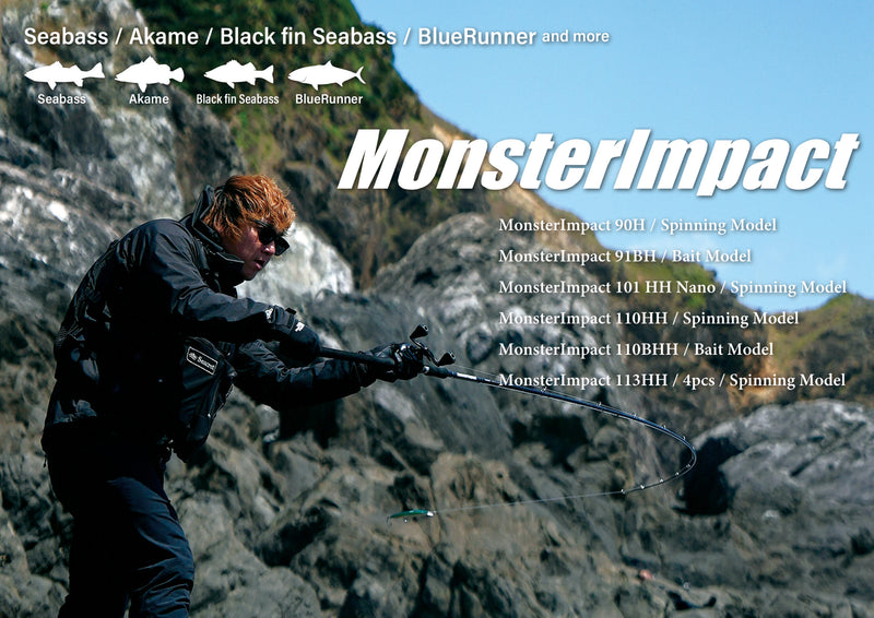 Ripple Fisher - MonsterImpact 110HH Spinning Rod
