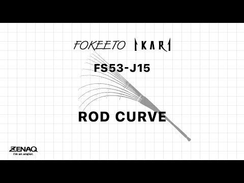 Zenaq - FOKEETO FS53-J15 IKARI Spinning Rod