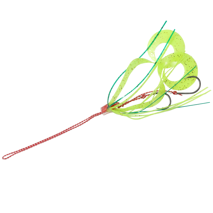 Hayabusa - Free Slide Hookset Spiral Curly Short